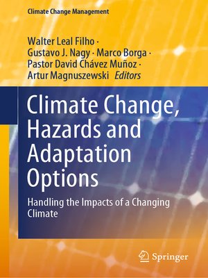 cover image of Climate Change, Hazards and Adaptation Options